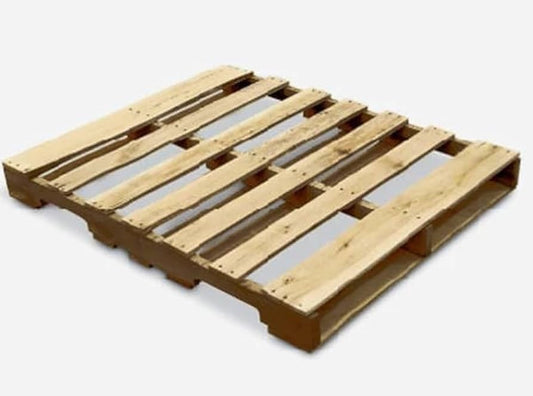 4-way #2 Recycled Wooden Pallets (40*48), Durable, Reusable, Stackable, Easy to Handle
